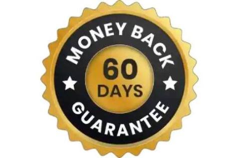 Sixty-day money-back guarantee presented for dietary supplement purchase